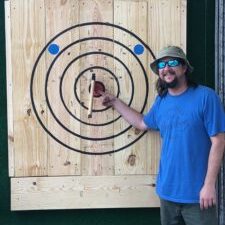 Hitting the bullseye.